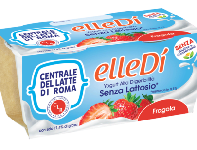 Yogurt senza lattosio fragola Centrale Del Latte Di Roma